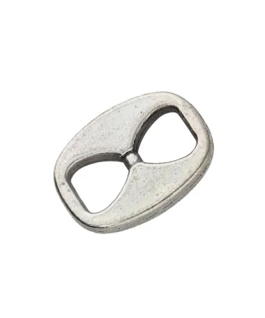 Calabrote 25x22mm, Plateado