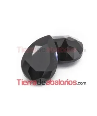 Cabujon Pear Swarovski 14x10mm, Jet Cabujon Pear Swarovski 14x10mm, Jet