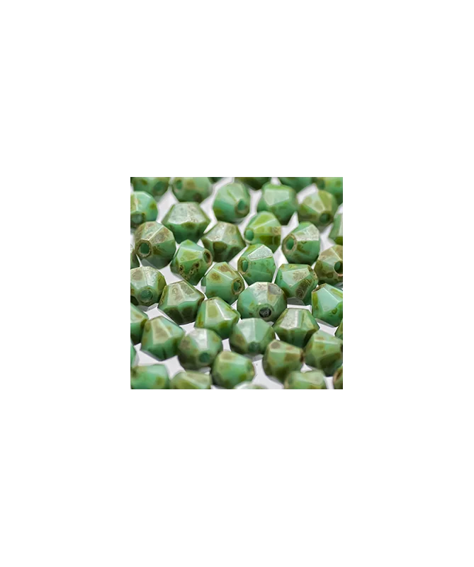 Tupi Bohemia 4mm - Verde Turquesa Travertin (46 uds.)