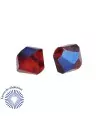 Tupi Swarovski 3mm, Ruby Siam Blue