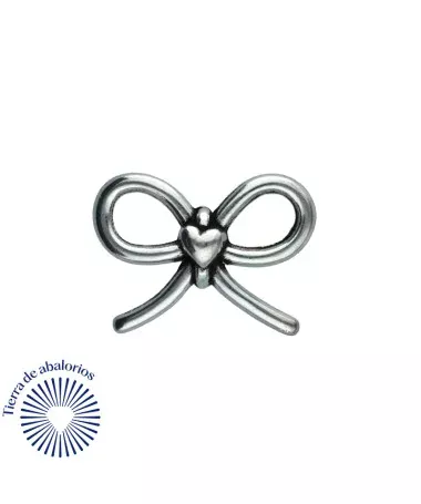 Entrepieza Lazo 20x15mm, Plateado