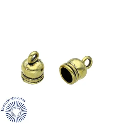 Terminal 12x8mm Agujero 6mm, Oro Viejo